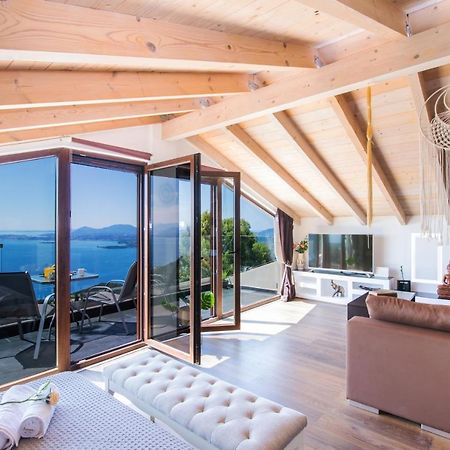 Blue Sky Loft By Corfuescapes Apartment Spartylas Bagian luar foto