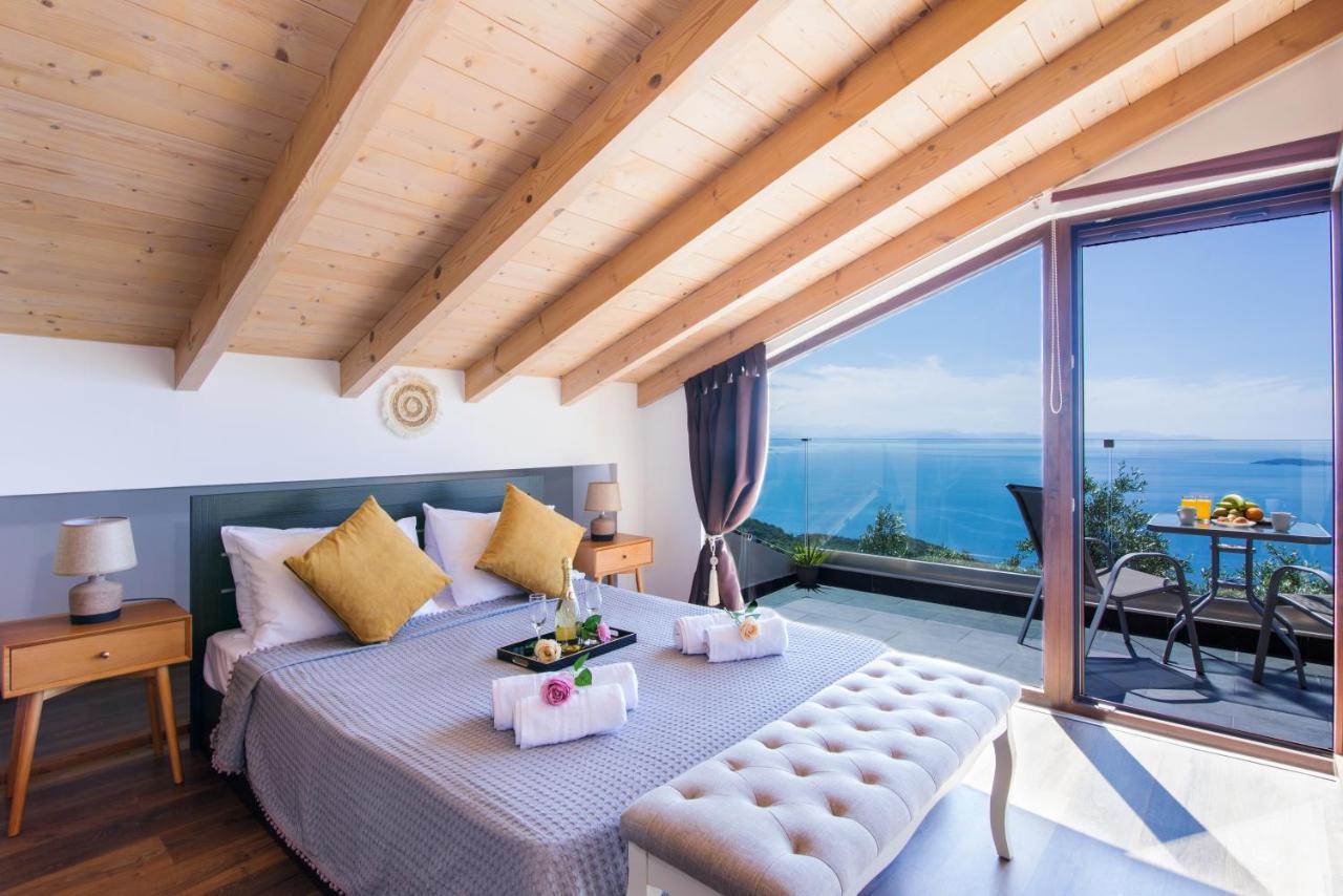 Blue Sky Loft By Corfuescapes Apartment Spartylas Bagian luar foto